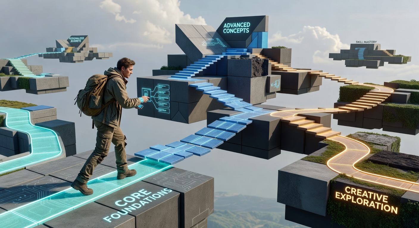 Caminos del explorador del conocimiento