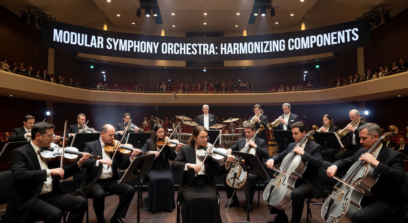 Orquesta de módulos en armonía